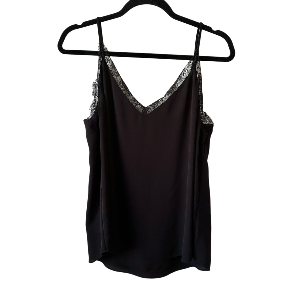 Aritzia Black Lace Cami Tank Large babaton